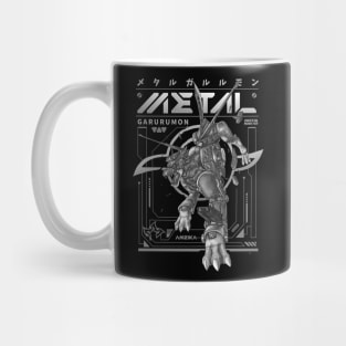 Metalgarurumon Digimon BW Mug